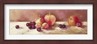 Framed Cherries and Apples