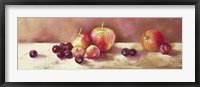 Framed Cherries and Apples