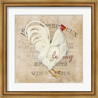 Framed French Rooster