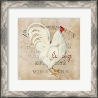 Framed French Rooster