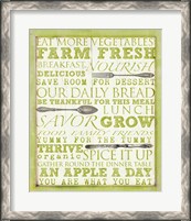 Framed Farm Fresh Typography