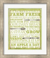 Framed Farm Fresh Typography