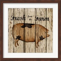 Framed Farm Fresh Pork