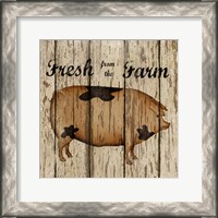 Framed Farm Fresh Pork