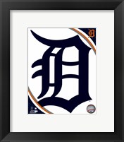 Framed 2016 Detroit Tigers Team Logo
