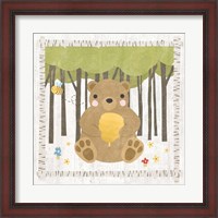 Framed Woodland Hideaway Bear