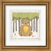 Framed Woodland Hideaway Bear