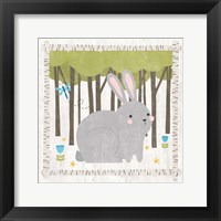 Woodland Hideaway Bunny Framed Print