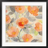 Poppy Garden II Framed Print