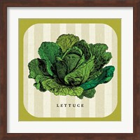 Framed Linen Vegetable II