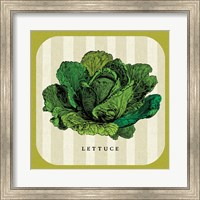 Framed Linen Vegetable II