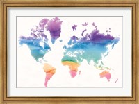 Framed Watercolor World