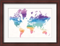 Framed Watercolor World