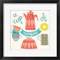 A Cup of Comfort Framed Print