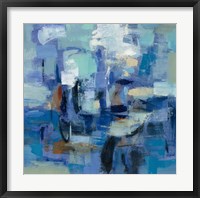 Ultramarine Waves II Framed Print