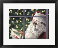 Framed Letter To Santa