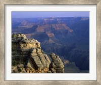 Framed High angle view of rock formation, Grand Canyon National Park, Arizona, USA