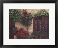 Framed Tuscan Trellis