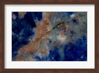 Framed Blue Sodalite