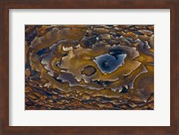 Framed Swirl Pattern on Deschutes Jasper Slab