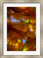 Framed Fire Opal from Australia 2