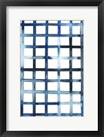 Watercolor Bleed Pattern II Framed Print