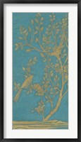 Topaz Chinoiserie I Framed Print