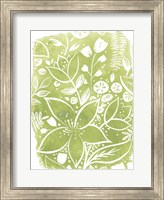 Framed Garden Batik IV