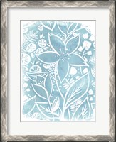 Framed Garden Batik VII