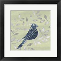 Serene Silhouette IV Framed Print