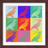 Framed Parrot Party II