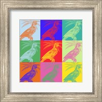 Framed Parrot Party II