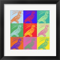 Framed Parrot Party II