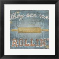 Hip Kitchen II Framed Print