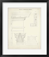 Greek & Roman Architecture IV Framed Print