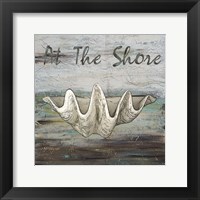 At the Shore I Framed Print