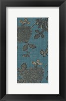 Framed Chrysanthemum Panel I