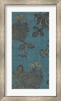 Framed Chrysanthemum Panel I
