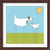 Framed Stick-leg Goat I