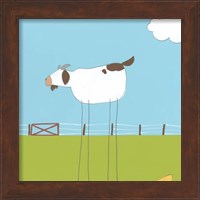 Framed 'Stick-leg Goat II' border=