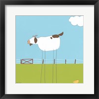 Framed 'Stick-leg Goat II' border=