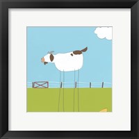 Framed 'Stick-leg Goat II' border=