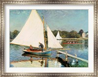 Framed Sailing at Argenteuil, c.1874
