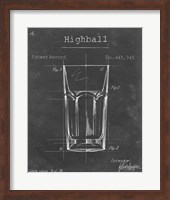 Framed Barware Blueprint II