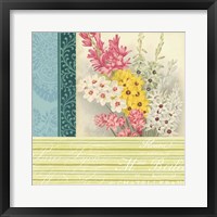 Floral Montage II Framed Print