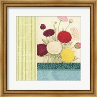 Framed Floral Montage III