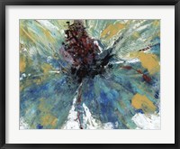 Framed Blue Splash I