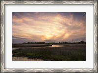Framed Low Country Sunset I