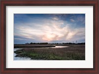 Framed Low Country Sunset III