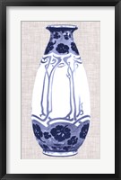 Blue & White Vase II Framed Print